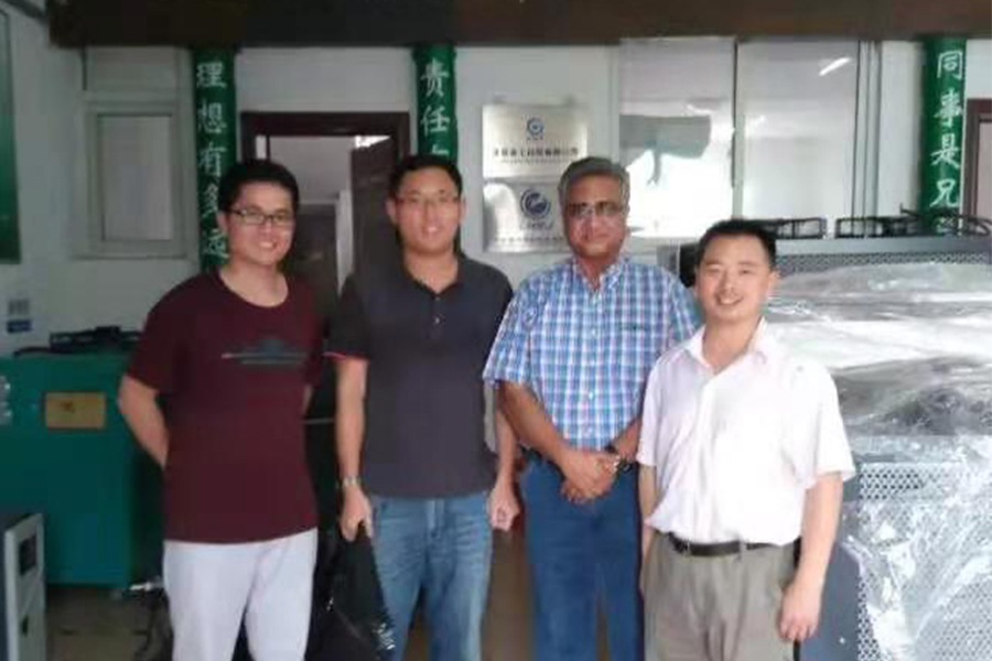 外國客戶來凌工科技參觀考察